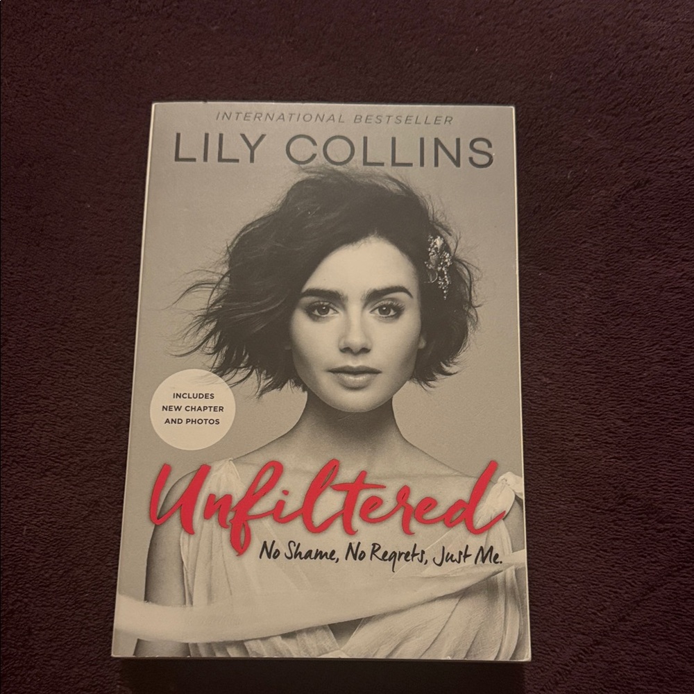Indigo Unfiltered Book with Black and Red Cover